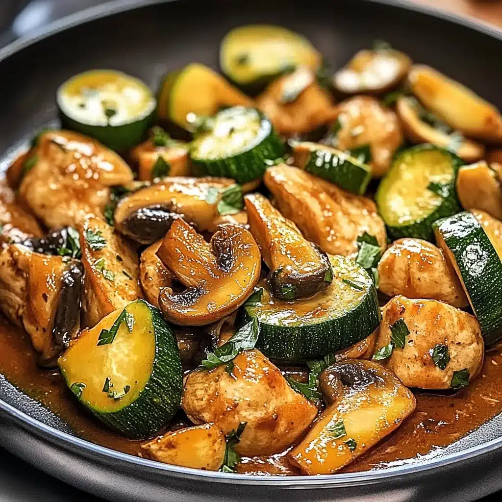 Hähnchen-Zucchini-Pfanne mit Champignons: Ein Unglaubliches Ultimatives
